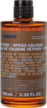 Woda kolońska męska Korres Athenian Grooming Vetiver & Spices 100 ml (5203069131813)