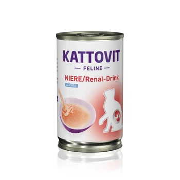 Дієтичний напій для котів із нирковою недостатністю-Kattovit Drink Niere / Renal Ente 135 мл
