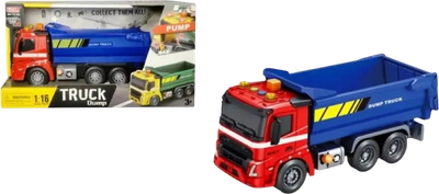 Maszyna budowlana Swede Wywrotka ze światłem i dźwiękiem Q9018 (5902496212002)