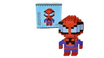 Детский конструктор Magic Blocks Человек-паук на 560 деталей (MW-06)