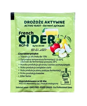 Дрожжи для сидра SpiritFerm French Cider, 8 г