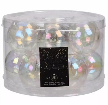 Набір ялинкових куль Christmas Decoration 5 см Бензиновий 12 шт (ARB103070)