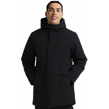 Парка COLD CAMP COAT M Jack Wolfskin A65022_6000 44 Чорний (4064886548502)