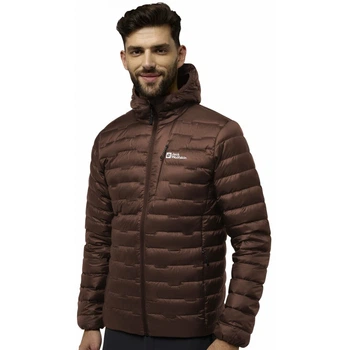 Куртка прошита пухова PASSAMANI DOWN HOODY M RDS Jack Wolfskin A61831_D0107 44 Коричневий (4064886586146)