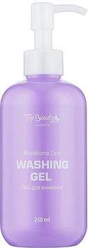 Гель для вмивання Top Beauty Microbiome Care Washing Gel з пребіотиками 250 мл (4820169186300)