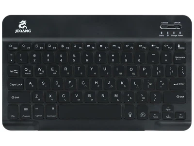 Клавиатура беспроводная JEQANG JB-332 (JB-330) bluetooth backlight Черный