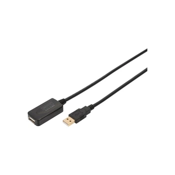 Дата кабель USB 2.0 AM/AF 5.0m active Assmann (DA-70130-4)
