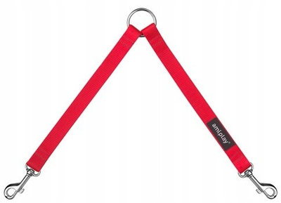 Роздільник повідків Amiplay Basic L червоний (5907563304543)