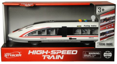 Потяг Swede Hide-Speed Train зі світлом і звуком G8270 (5902496206360)