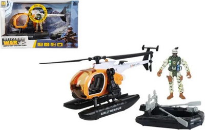 Helikopter Swede ze światłem i dźwiękiem Q11281 (5902496213795)