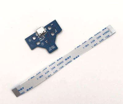Модуль зарядки геймпада Dualshock 4 шлейф 14 Pin Micro USB JDS-001