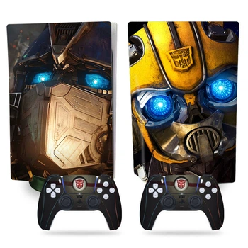 Комплект виниловых наклеек Transformers для Playstation 5 disk edition