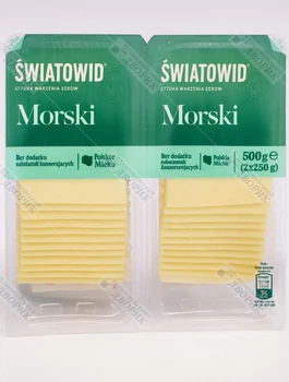 Сыр Морский Swiatowid нарезка 2x250 г