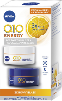 Набір кремів для обличчя Nivea Q10 Energy денний 50 мл + нічний 50 мл (5900017097916)