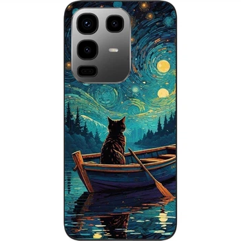 Силиконовый чехол SMTT для Infinix Note 50 Pro (X6855) Ночной навигатор