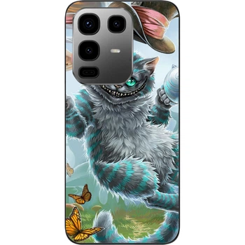 Силиконовый чехол SMTT для Infinix Note 50 (X6858) Чеширский
