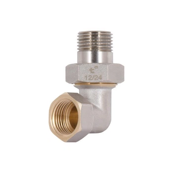 Згон-американка Thermo Alliance Standart 1/2"ВЗ никель, угловой TAS191W15