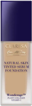 Тональна основа Claresa Natural Skin зволожувальна 2WO Medium Olive 32 мл (5903819833188)