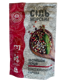 Соль морская смесь перцев Ласочка 200 г
