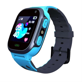 Смарт-годинник телефон дитячий Smart Watch S1 з відеодзвінком GPS SIM-карта Blue (18581)