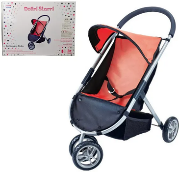 Wózek dla bobasa Swede z teleskopową rączką (5902496213887)