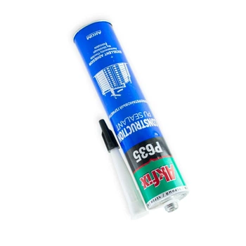 Герметик полиуретановый строительный Akfix P635 310мл (черный)