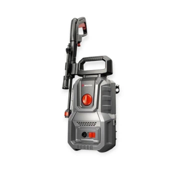 Мойка 1200 Вт 100 bar 6,5 л, мин + турбонаcадка, пенокомплект, забор воды из ведра INTERTOOL