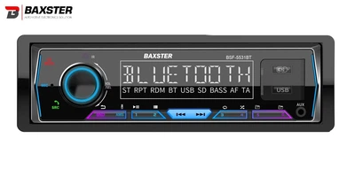Автомагнітола Baxster BSF-5531BT MulticolorRGB/BT/SWI