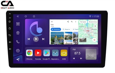 Автомагнітола CraftAudio QMS-946 Android13 QLED 4+64Gb 9"