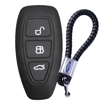 Чохол для ключа Ford (Форд) з брелком чорного кольору N75 232283