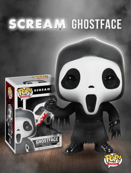 Фигурка из фильма Крик Призрачное Лицо Scream Ghost Face фанко поп POP 9 см №51 Scream2 1973066