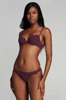 Купальник раздельный Agent Provocateur Lorna, фиолетовый (верх 34E \ низ 2)