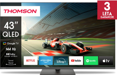 Телевізор Thomson QLED 43" 43QG7C04 (43QG7C04)