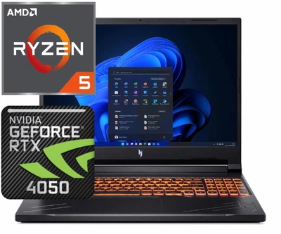 Ноутбук (2025) игровой Acer Nitro V16 AI Ryzen AI 5-340/ 16GB / 1TB/ RTX4050 / 16" 165Hz