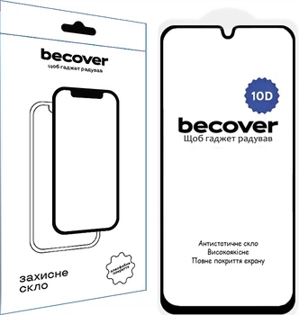 Защитное стекло BeCover 10D для смартфона Samsung Galaxy A17 5G SM-A176 Black (BC_713688)