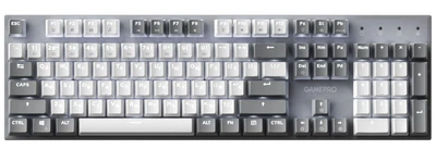 Клавиатура GamePro Genesis Metallic 100% Red switches (MK144G)