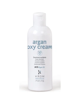 Окисляющая эмульсия Krom с маслом арганы 30 Vol. Argan Oxy Cream 150 мл