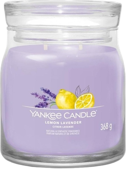 Ароматична свічка Yankee Candle Lemon Lavender 368 г (5038581128993)
