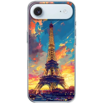 Силиконовый Чехол с Картинкой для IPhone 17 Air Принт (Париж, Эйфелева Башня) (67085-ysm038)