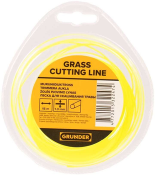 Żyłka tnąca Grunder 15 m x 1.3 mm (ROUND_1.3_X_15_M)