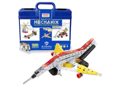 Конструктор металлический Mechanix Robotix №3, Zephyr (01074), 215 деталей