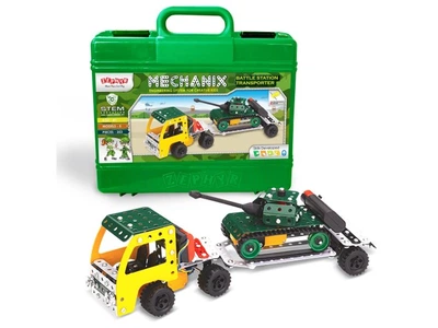 Конструктор металлический Mechanix Тягач, Zephyr (01069), 353 деталей