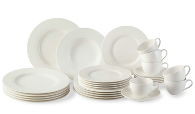 Villeroy & Boch ホワイトエンボス皿3枚セット 2026年最新】Yahoo!オークション -ビレロイボッホ お皿の中古品・新品
