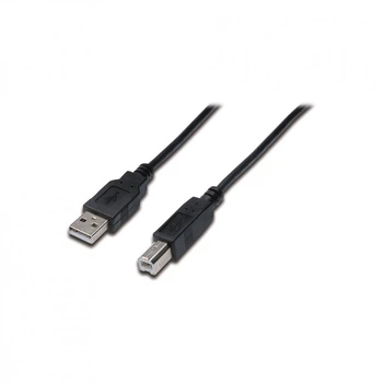 Кабель для принтера USB 2.0 AM/BM 3.0m Assmann (AK-300102-030-S) (319104)