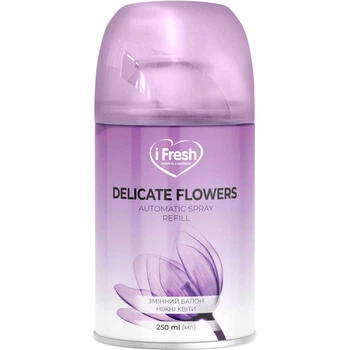 Освежитель воздуха iFresh Delicate Flowers Сменный баллон 250 мл (4820268100214) (320572)