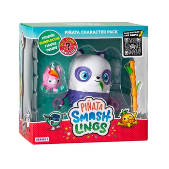 Игровой набор Панда Сана с фигурками Piñata Smashlings 11.5 см и 3.5 см