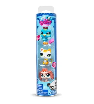 Ігровий набір LITTLEST PET SHOP – НАСТРІЙ МІСТА (3 фігурки, аксес.)