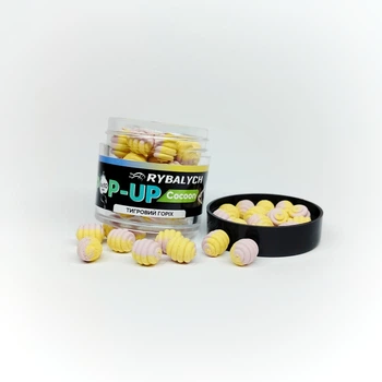 Бойлы Pop-Up Cocoon Rybalych Тигровый орех 6*10мм, 20шт (RYB-PUC005)