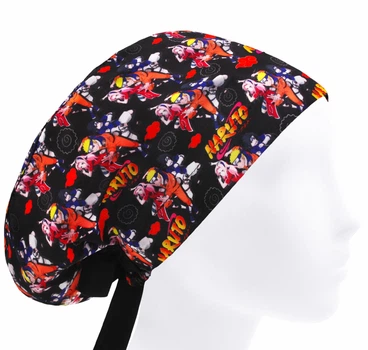 Медицинская шапочка женская HeadwearUniverse универсальная принт Наруто