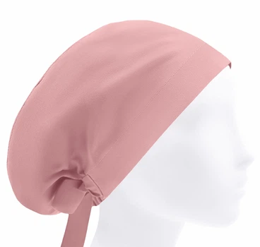 Медична шапочка жіноча HeadwearUniverse універсальна Пудрова